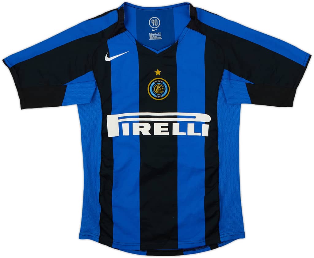 2004-05 Inter Milan Home Shirt - 7/10 - (M.Boys)