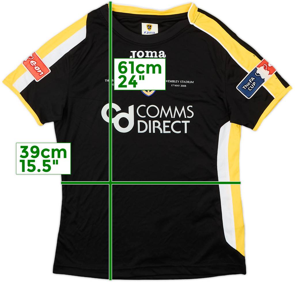 2007-08 Cardiff 'FA Cup Final' Away Shirt - 10/10 - (Women's S)