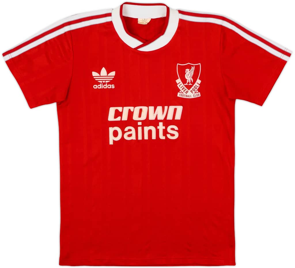 1987-88 Liverpool Home Shirt - 8/10 - (Y)
