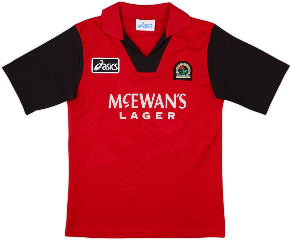 1995-96 Blackburn Rovers Away Shirt - 7/10 - (L.Boys)