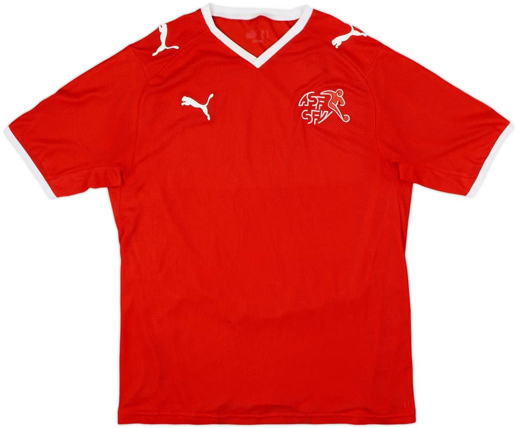 2008-10 Switzerland Home Shirt - 7/10 - (M)