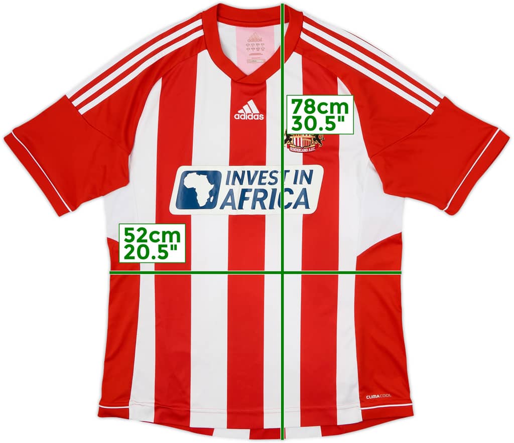 2012-13 Sunderland Home Shirt - 5/10 - (L)
