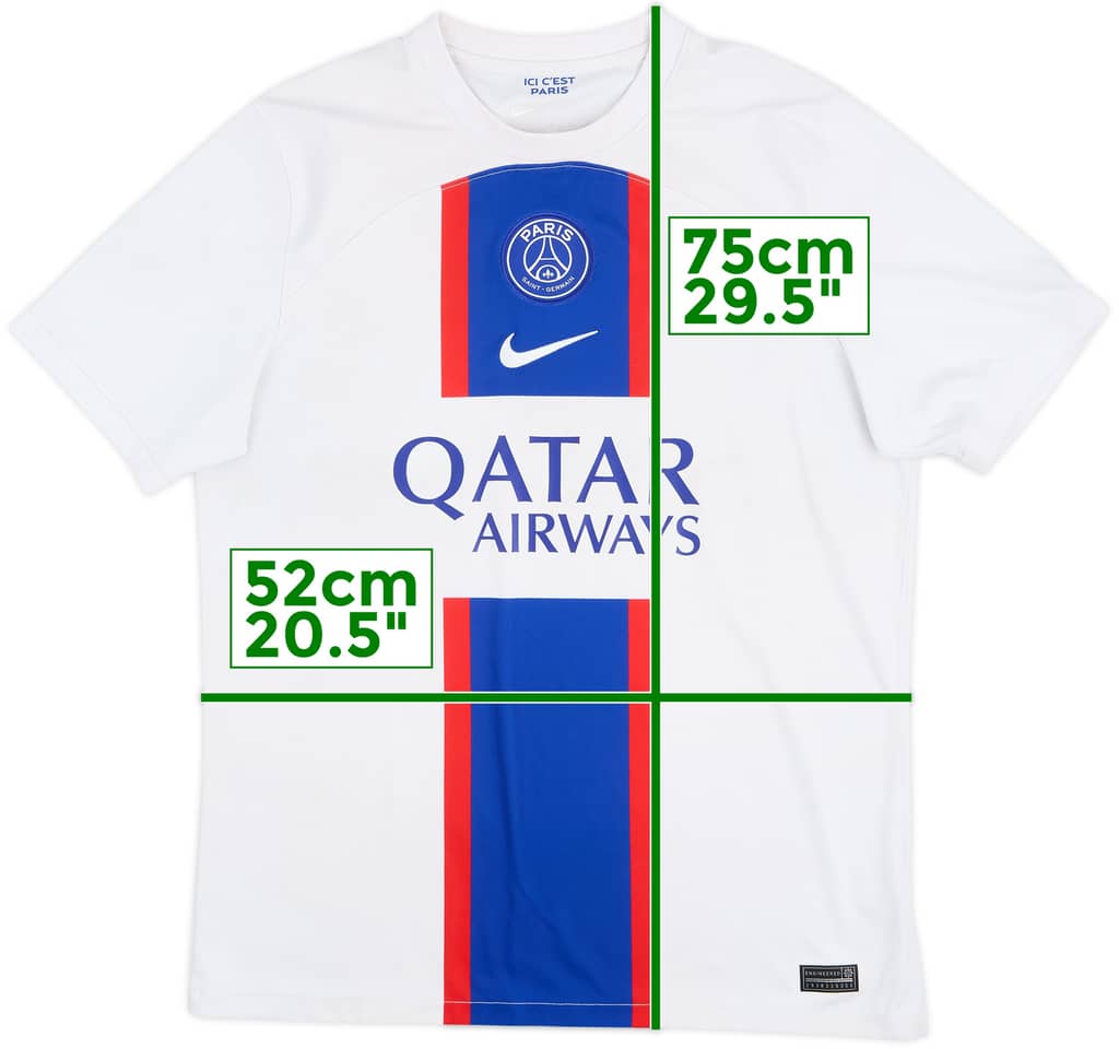 Camiseta de la tercera equipación del Paris Saint-Germain 2022-23 - 4/10 - (L)