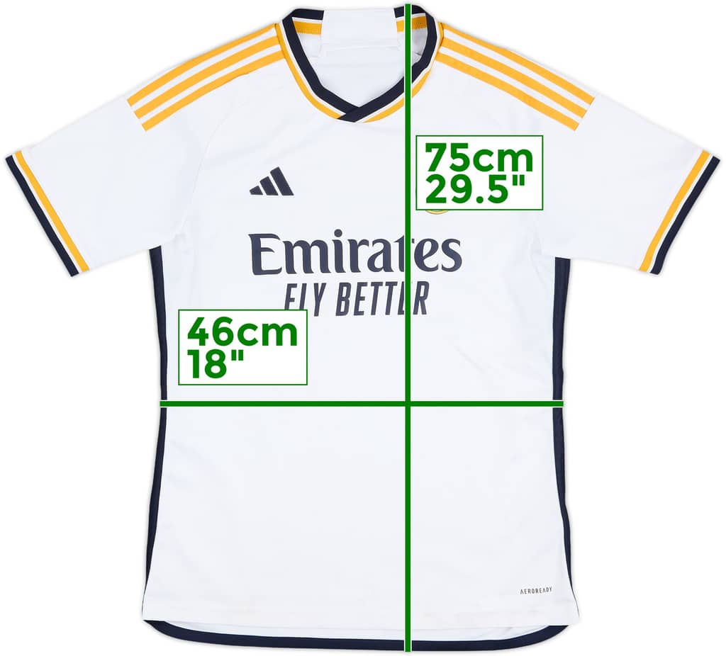 2023-24 Real Madrid Home Shirt - 4/10 - (M)