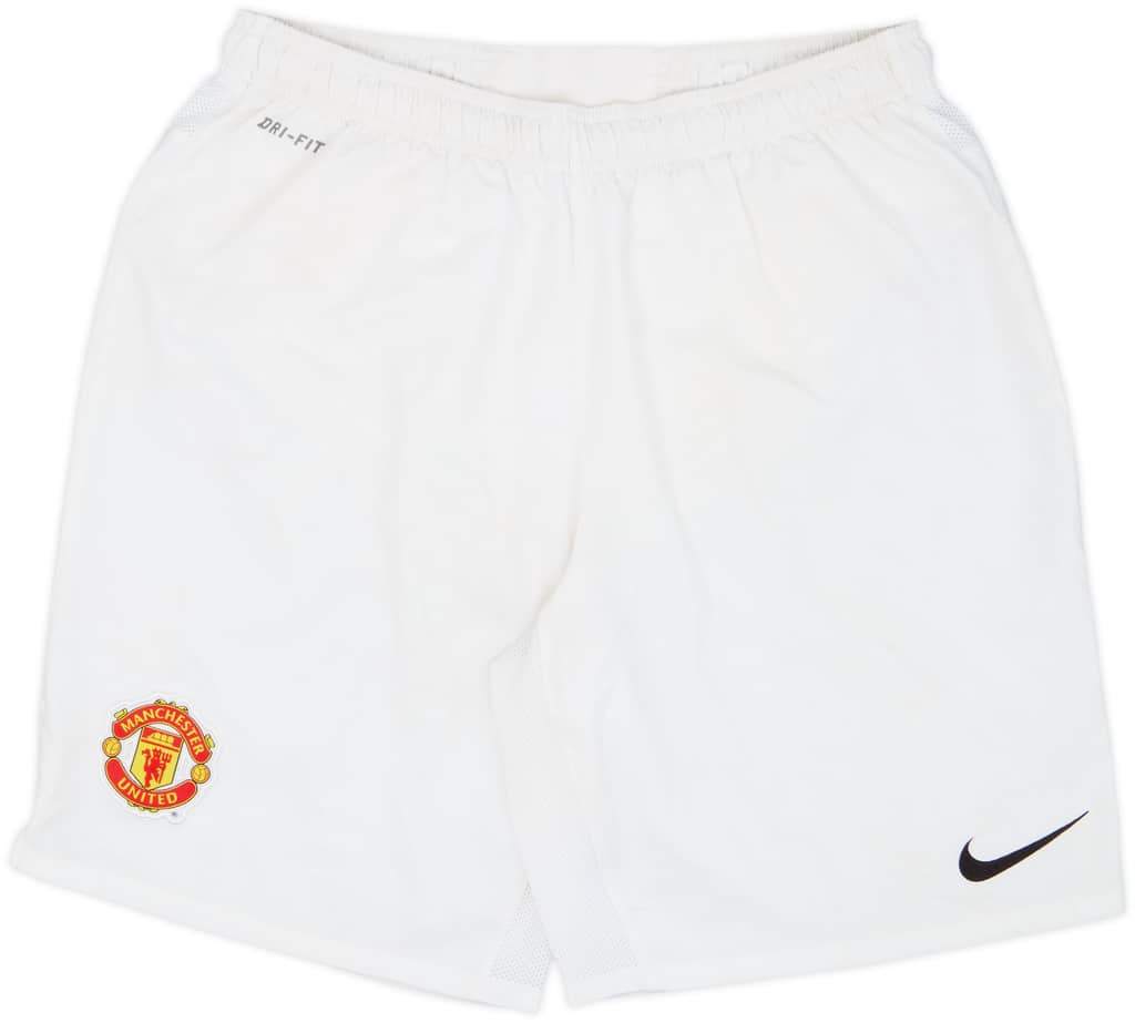 2011-12 Manchester United Home Shorts - 6/10 - (L)