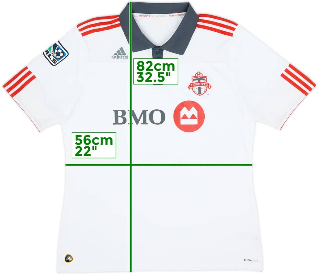 Camiseta de visitante de Toronto FC 2011-12 - 7/10 - (XL)