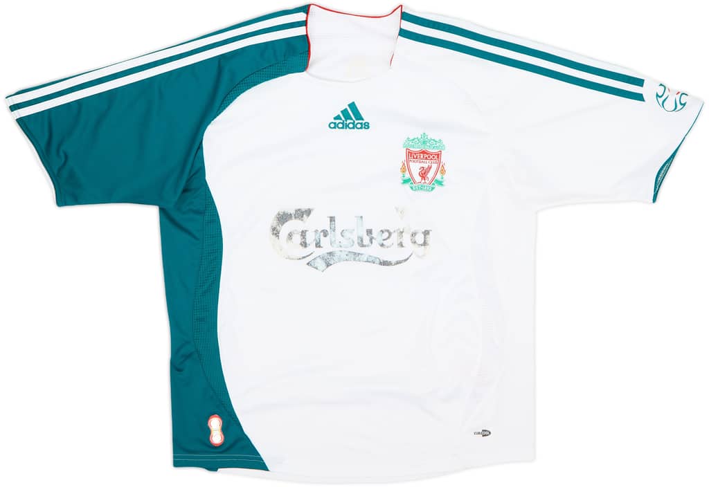 2006-07 Liverpool Away Shirt - 4/10 - (L.Boys)