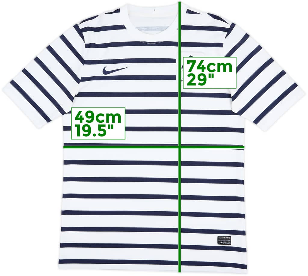 2011-12 France Away Shirt - 6/10 - (L)