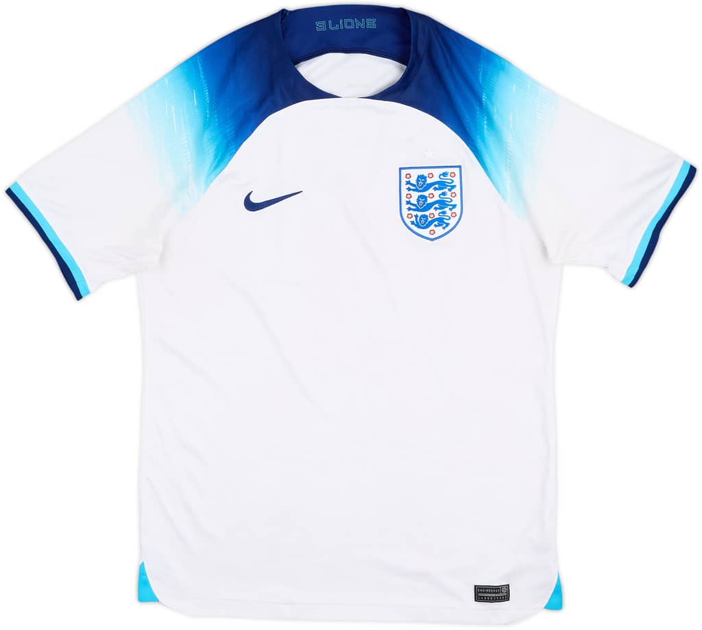 2022-23 England Home Shirt - 4/10 - (M)