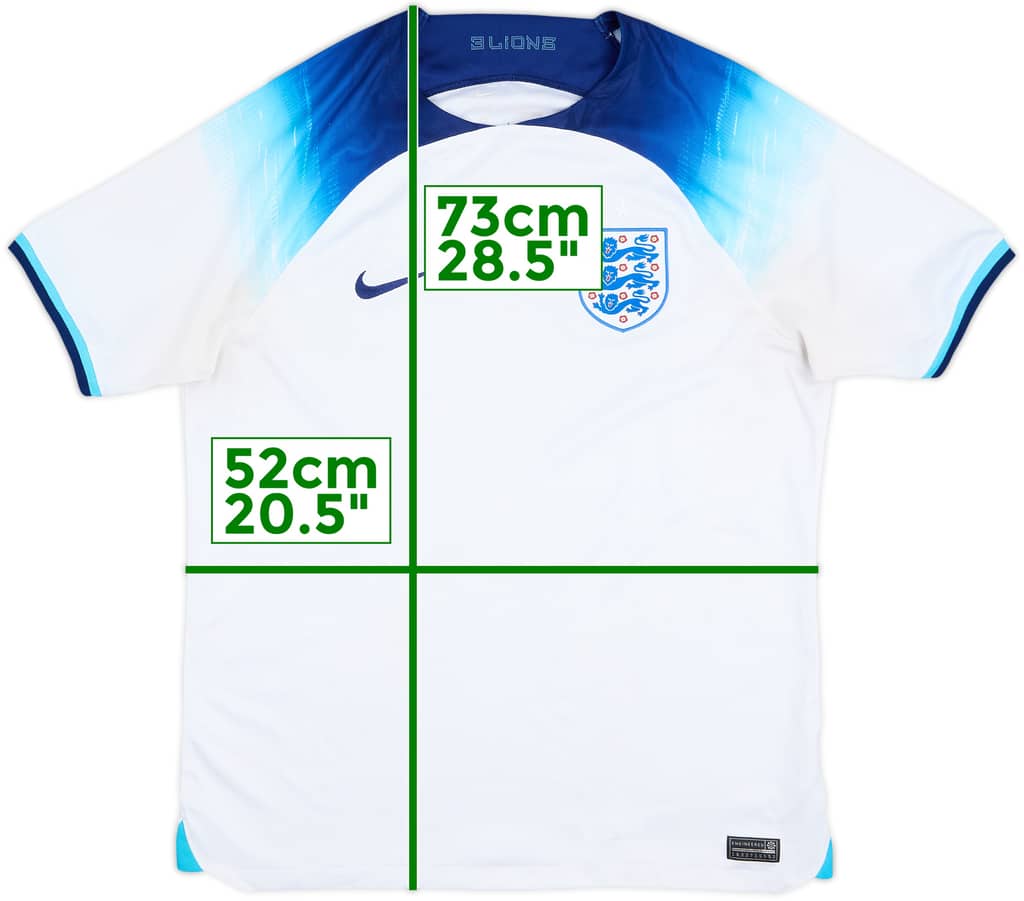 2022-23 England Home Shirt - 4/10 - (L)