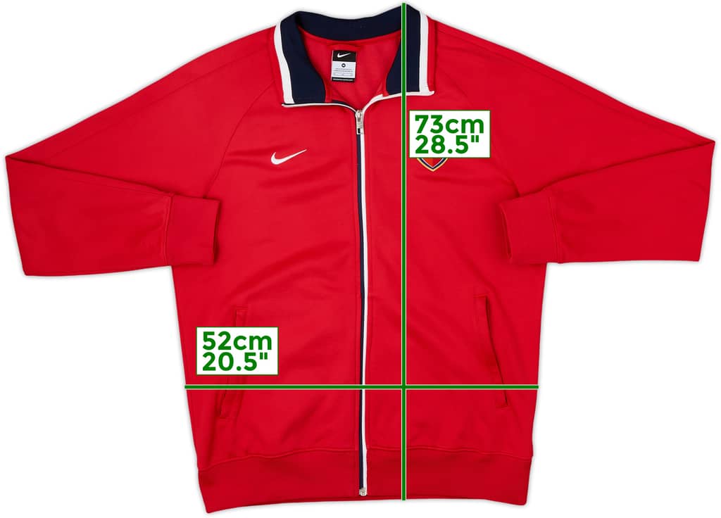 2012-13 Arsenal Nike Track Jacket - 9/10 - (M)
