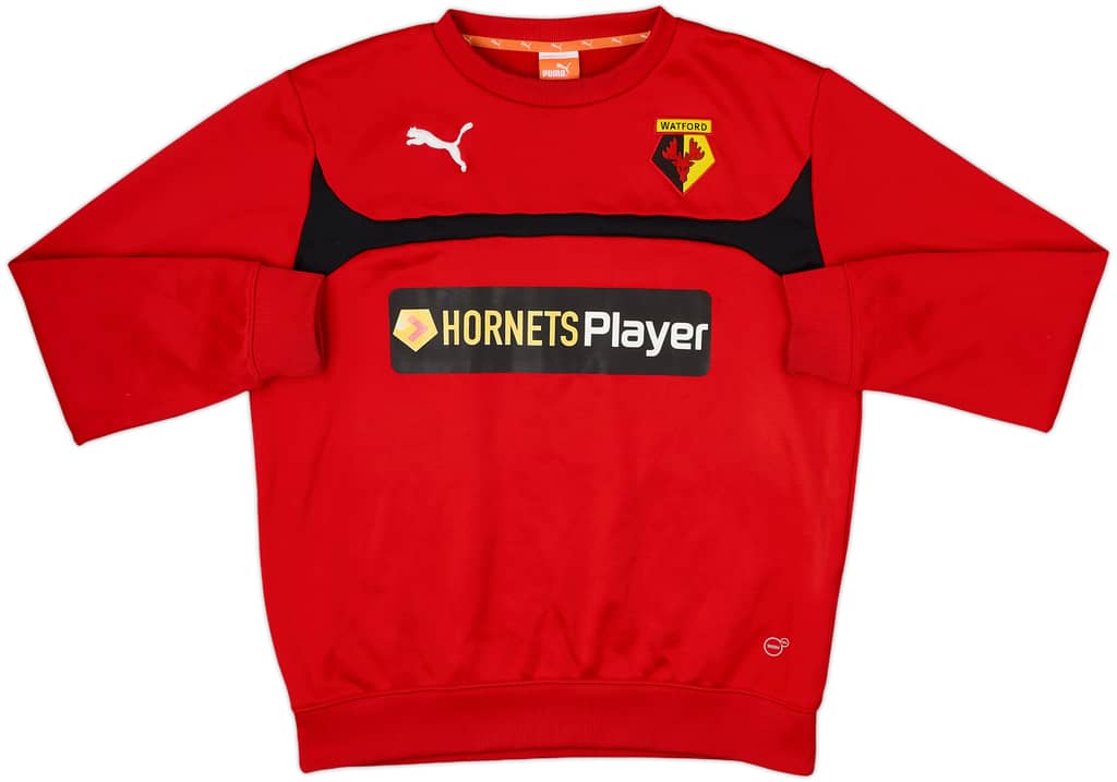 2014-15 Watford Puma Sweat Top - 9/10 - (M)