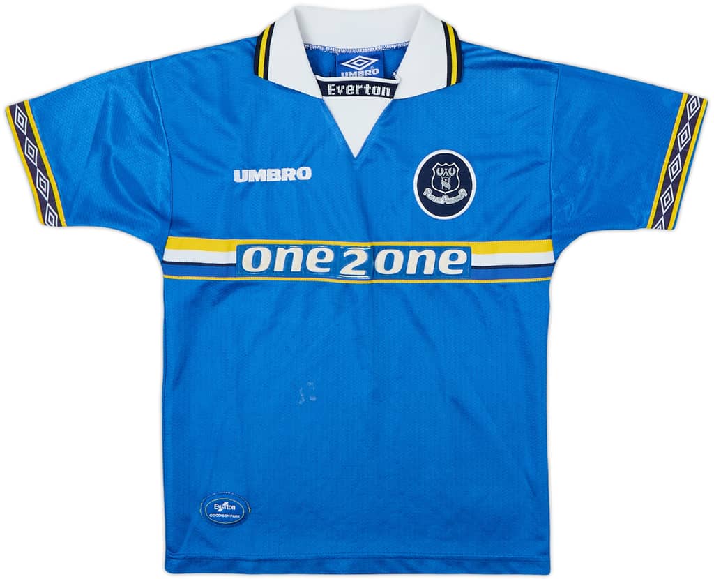 1997-99 Everton Home Shirt - 7/10 - (S.Boys)