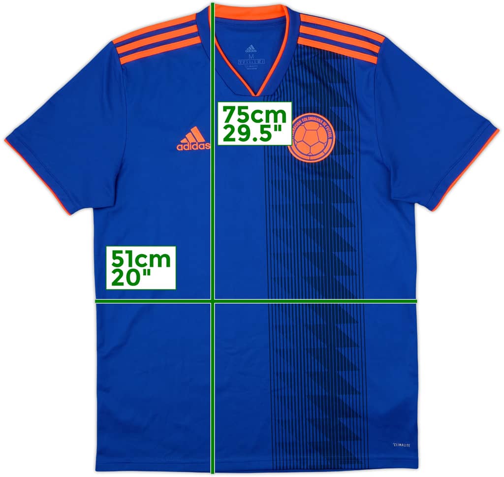 2018-19 Colombia Away Shirt - 10/10 - (M)