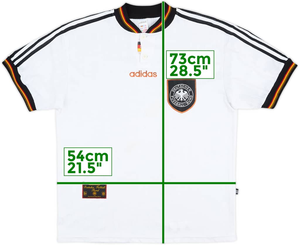 1996-98 Alemania Camiseta Local - 5/10 - (L)