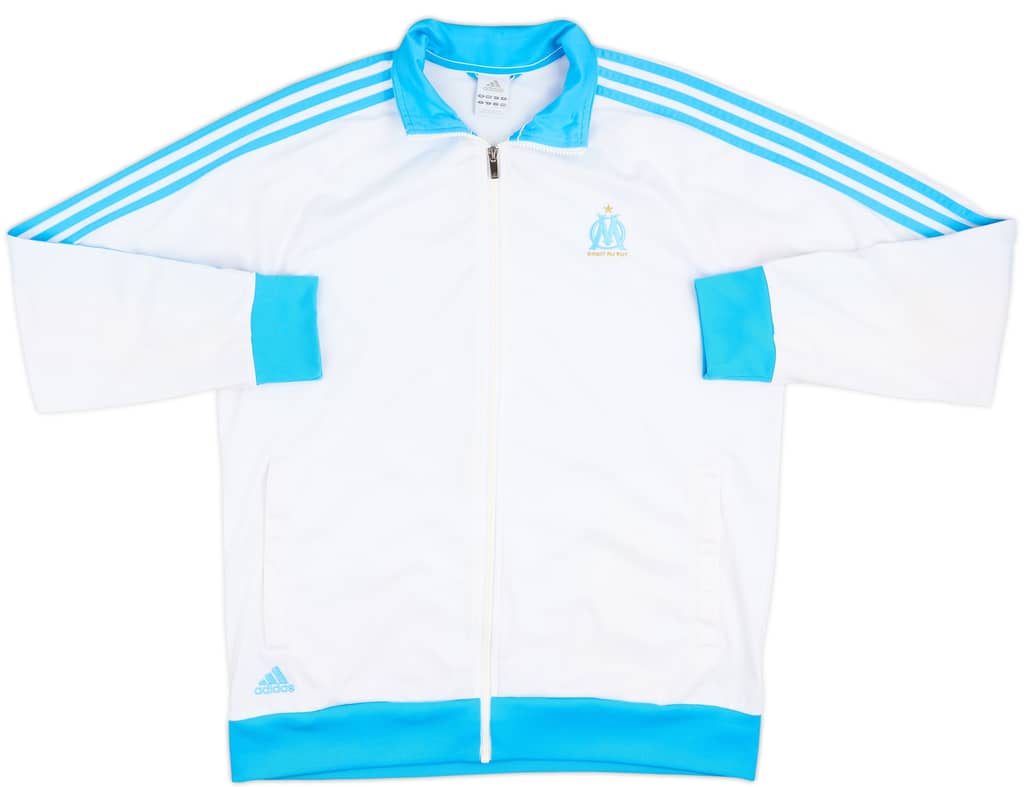 2012-13 Olympique Marseille adidas Track Jacket - 5/10 - (L)