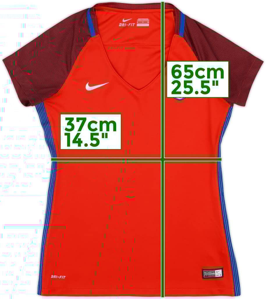 2016-17 England Away Shirt - 10/10 - (Women's S)