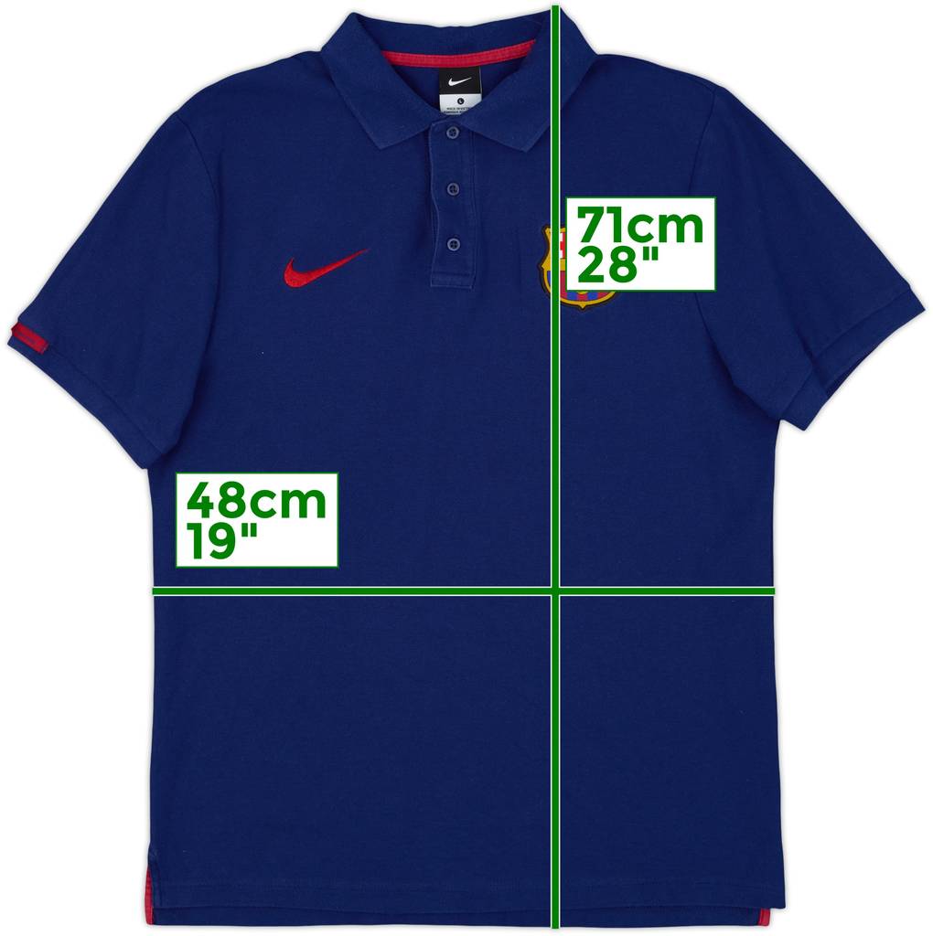 2015-16 Barcelona Nike Polo Shirt - 8/10 - (L)