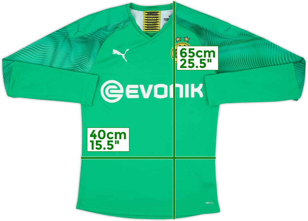 2019-20 Borussia Dortmund GK Shirt - 8/10 - (S)