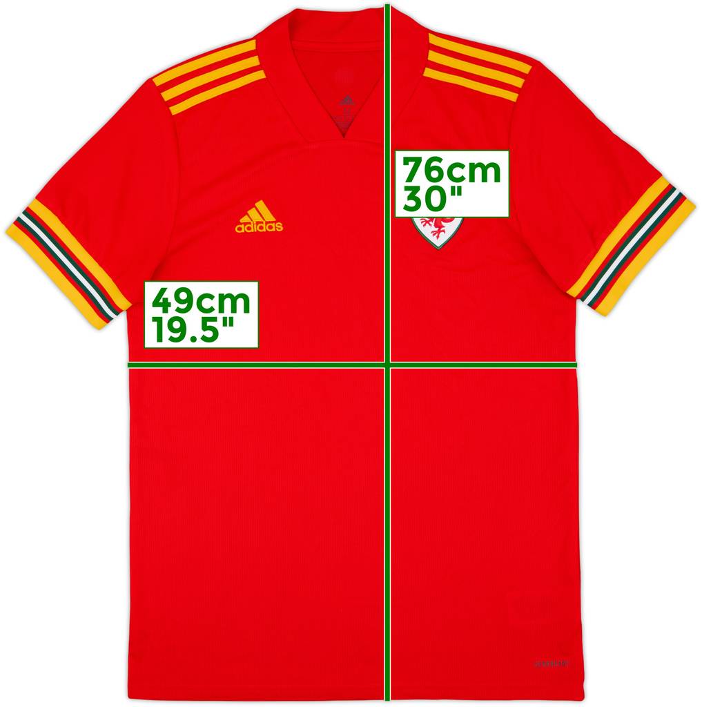 2020-21 Wales Home Shirt - 10/10 - (M)