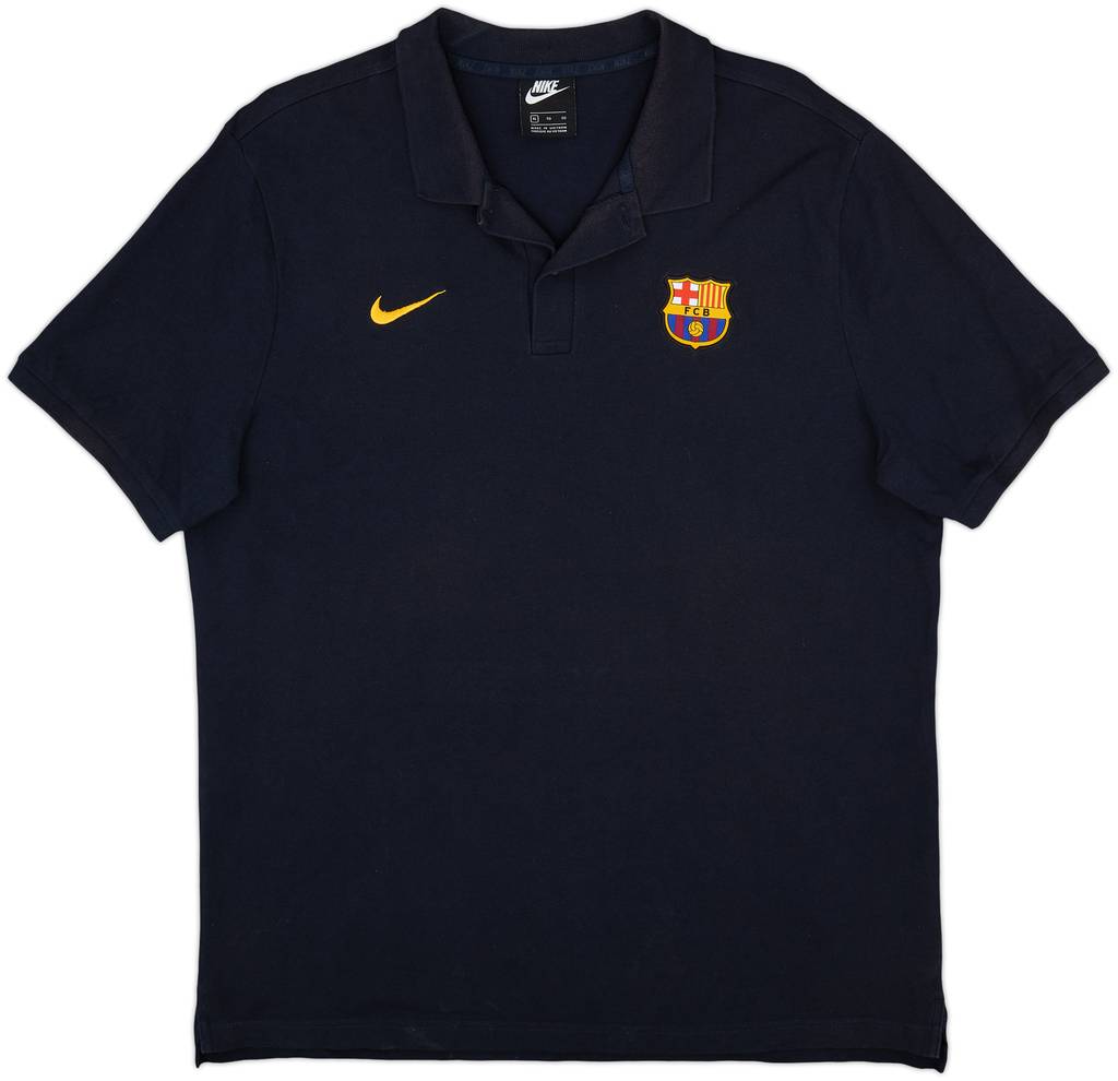 2010-11 Barcelona Nike Polo Shirt - 7/10 - (XL)