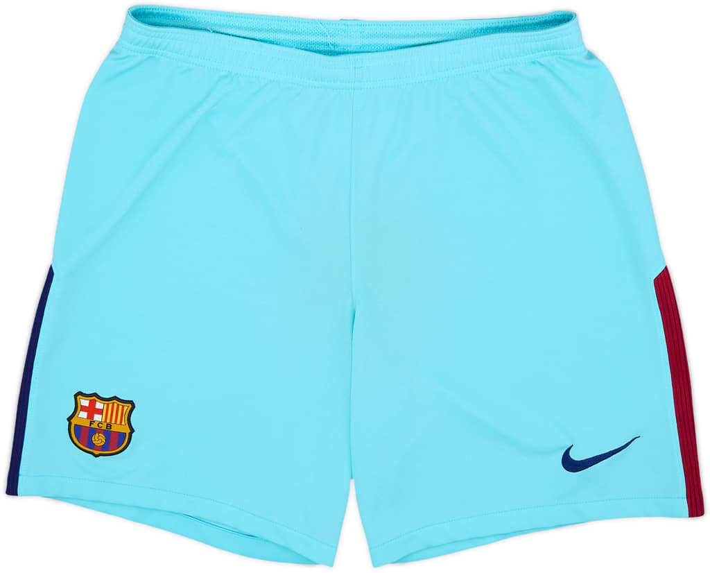 2017-18 Barcelona Away Shorts - 8/10 - (M)