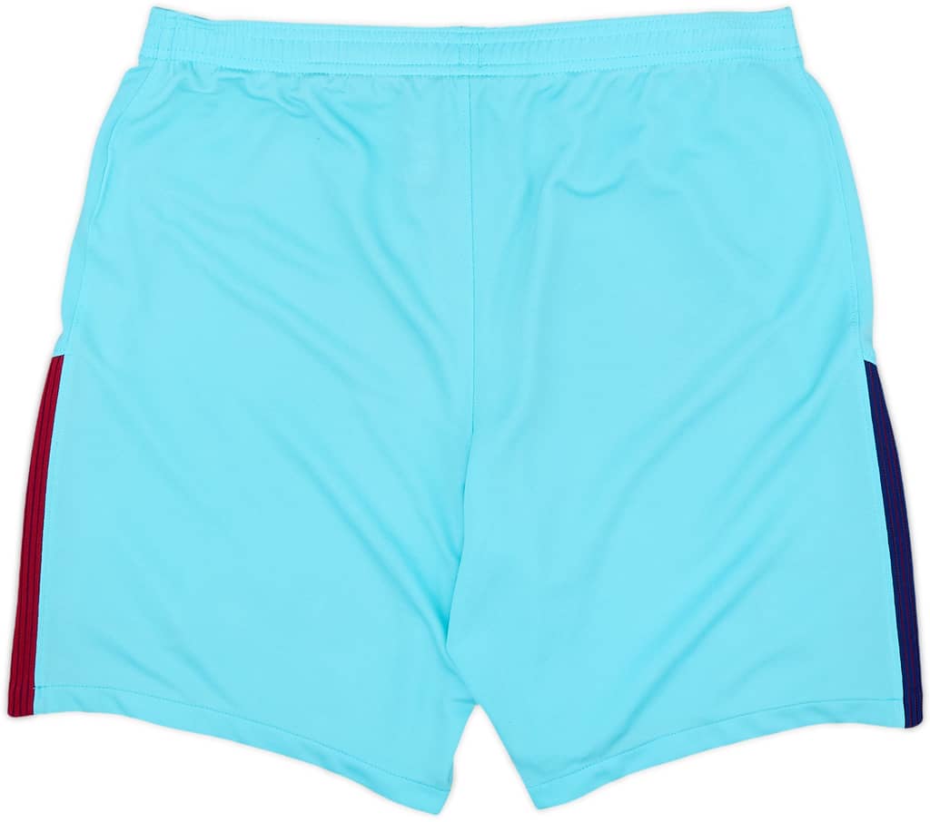 2017-18 Barcelona Away Shorts - 8/10 - (M)