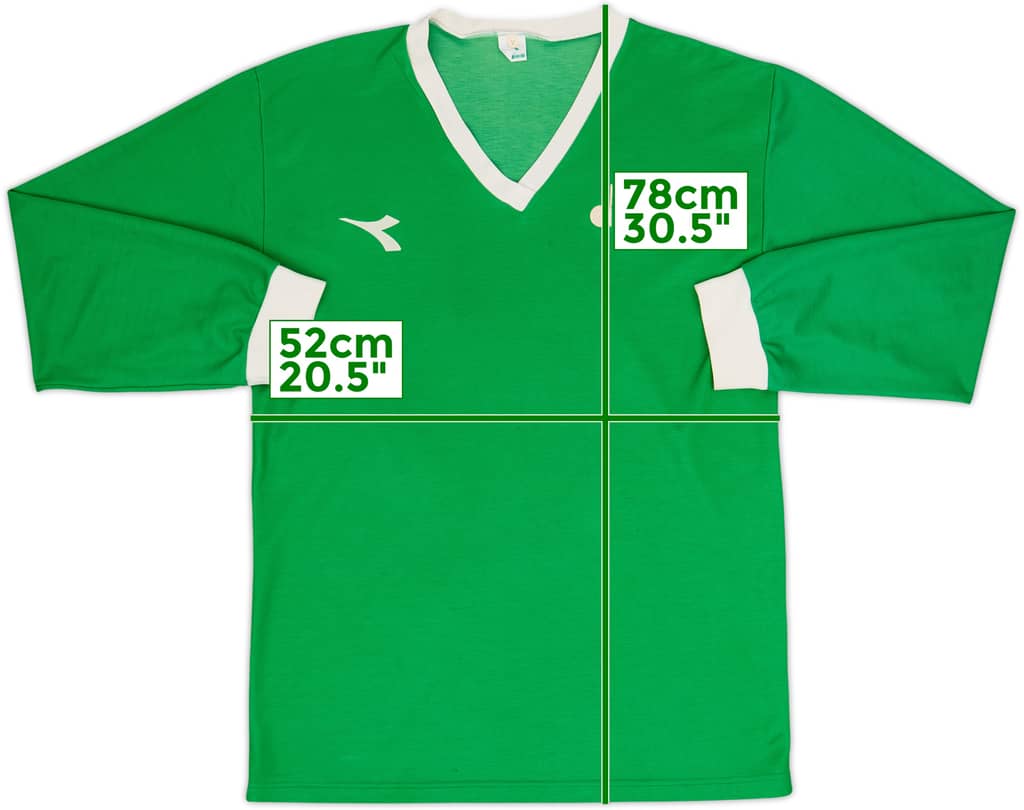 1990s Diadora Template L/S Shirt - 5/10 - (L)