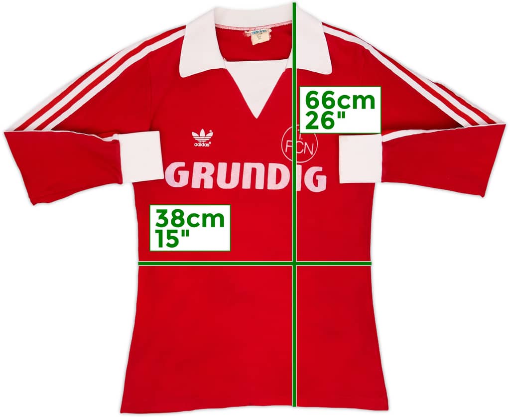 1977-79 Nurnberg Home L/S Shirt - 6/10 - (S)