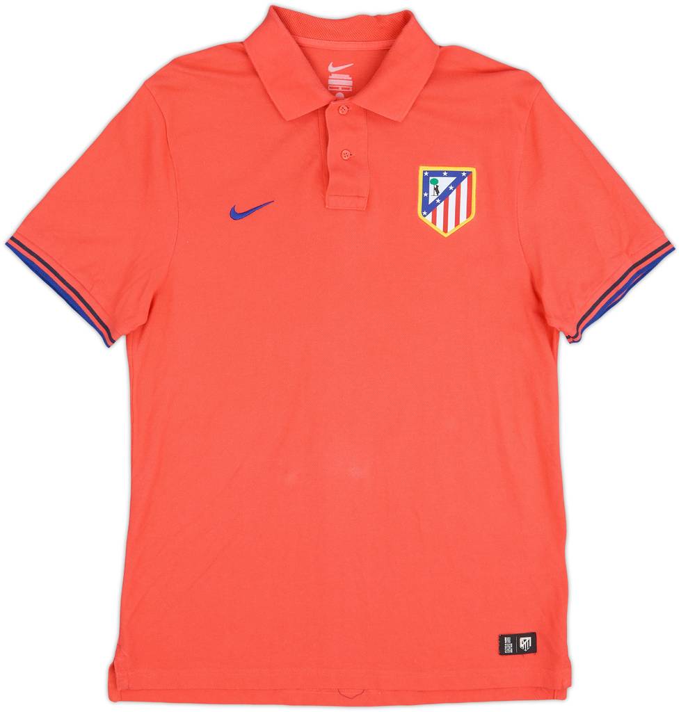 2011-12 Atletico Madrid Nike Polo Shirt - 8/10 - (L)