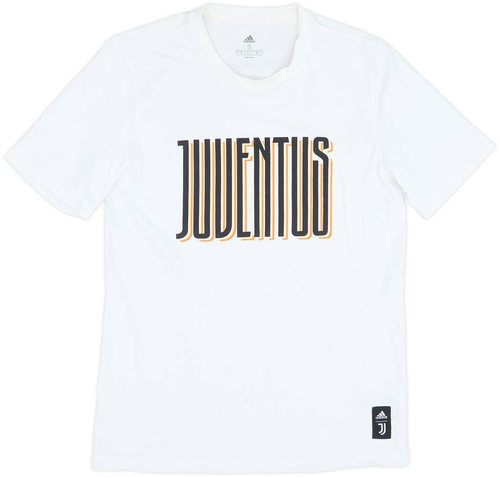 2021-22 Juventus adidas Cotton Tee - 7/10 - (S)