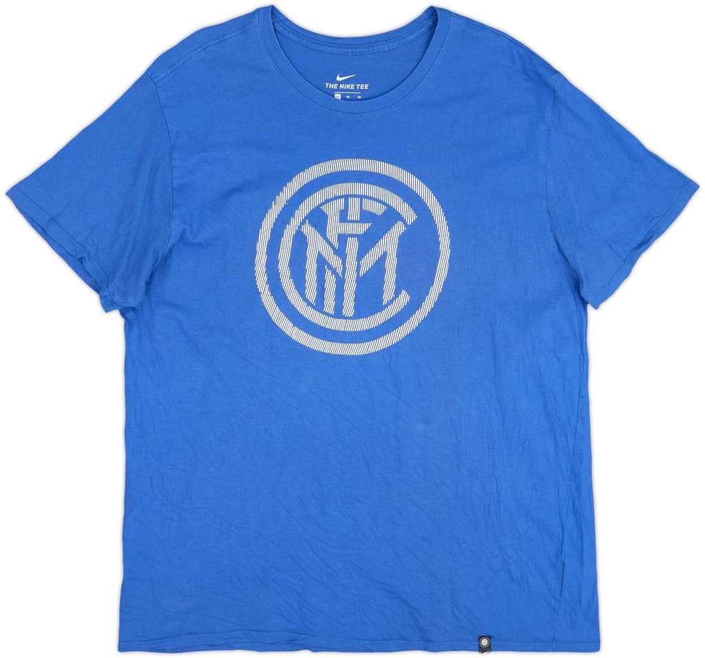 2017-18 Inter Milan Nike Cotton Tee - 7/10 - (XL)