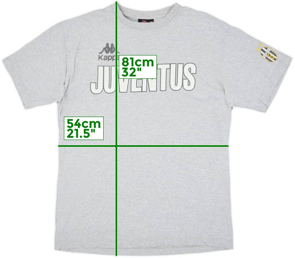 1997-98 Juventus Kappa Cotton Tee - 6/10 - (XL)