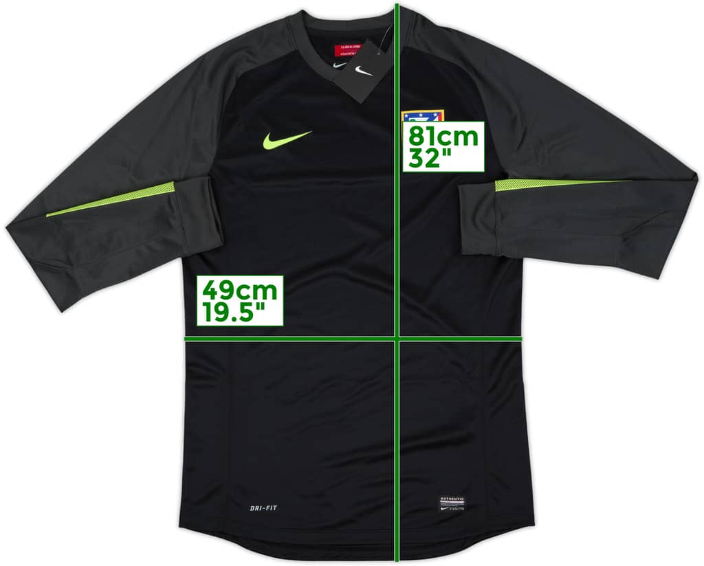 2013-14 Atletico Madrid Player Issue GK Shirt (L)