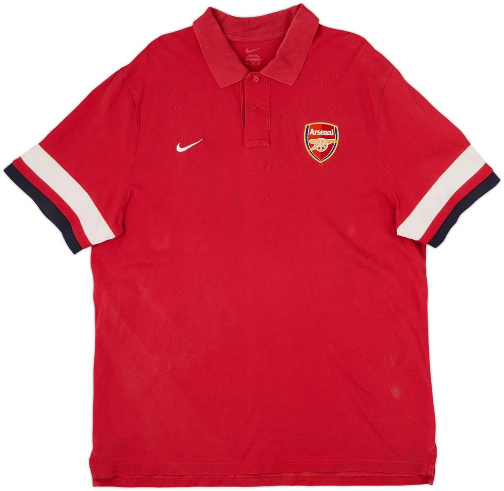 2012-13 Arsenal Nike Polo Shirt - 6/10 - (XXL)