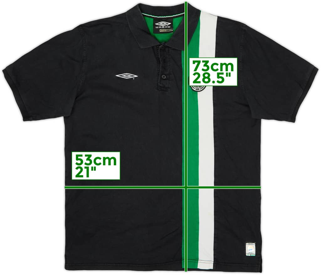 2003-04 Celtic Umbro Polo Shirt - 7/10 - (L)
