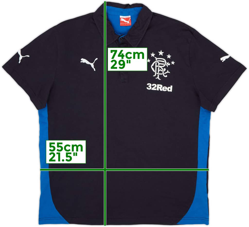 2014-15 Rangers Puma Polo - 8/10 - (L)