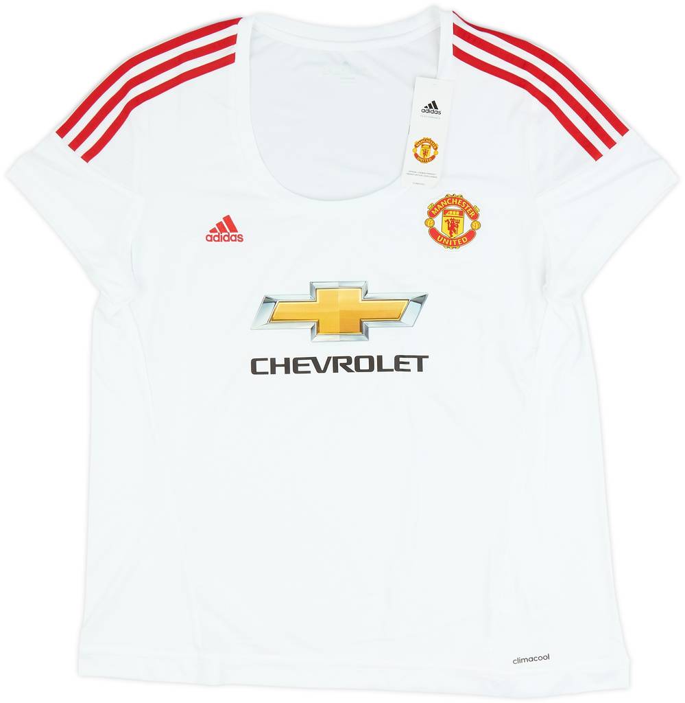 2015-16 Manchester United Away Shirt (Women's XXL)