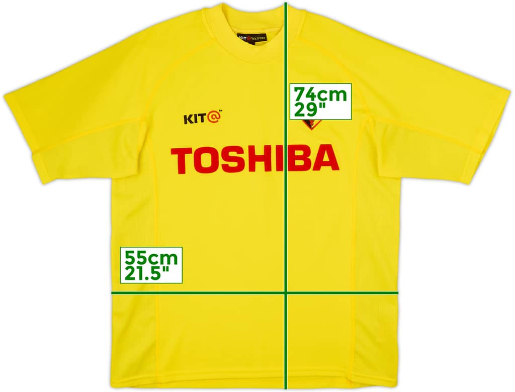 2001-03 Watford Home Shirt - 10/10 - (M)