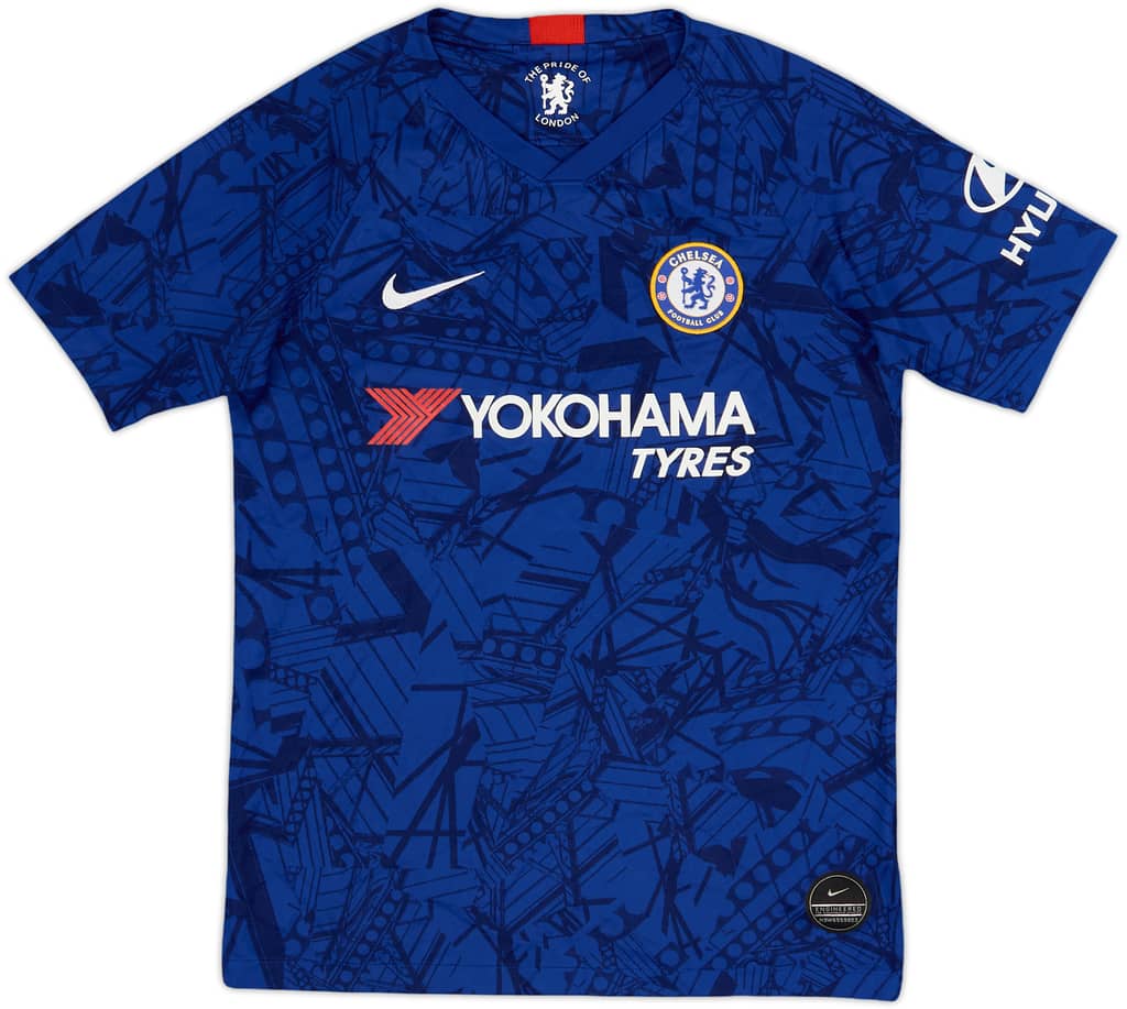 2019-20 Chelsea Home Shirt - 8/10 - (L.Boys)