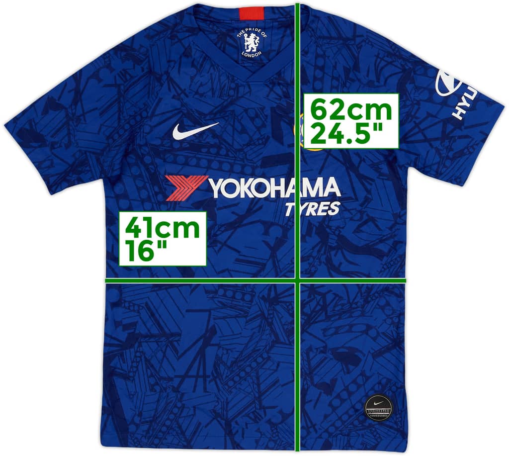 2019-20 Chelsea Home Shirt - 8/10 - (L.Boys)
