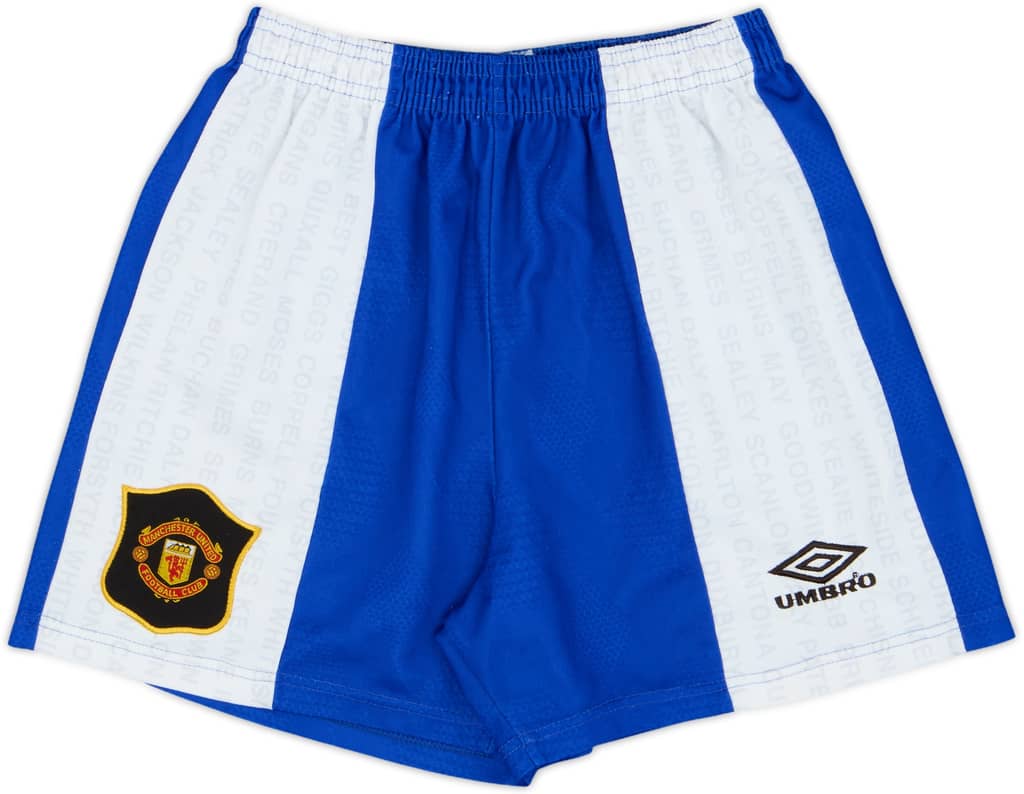 1994-96 Manchester United Third Shorts - 9/10 - (M.Boys)