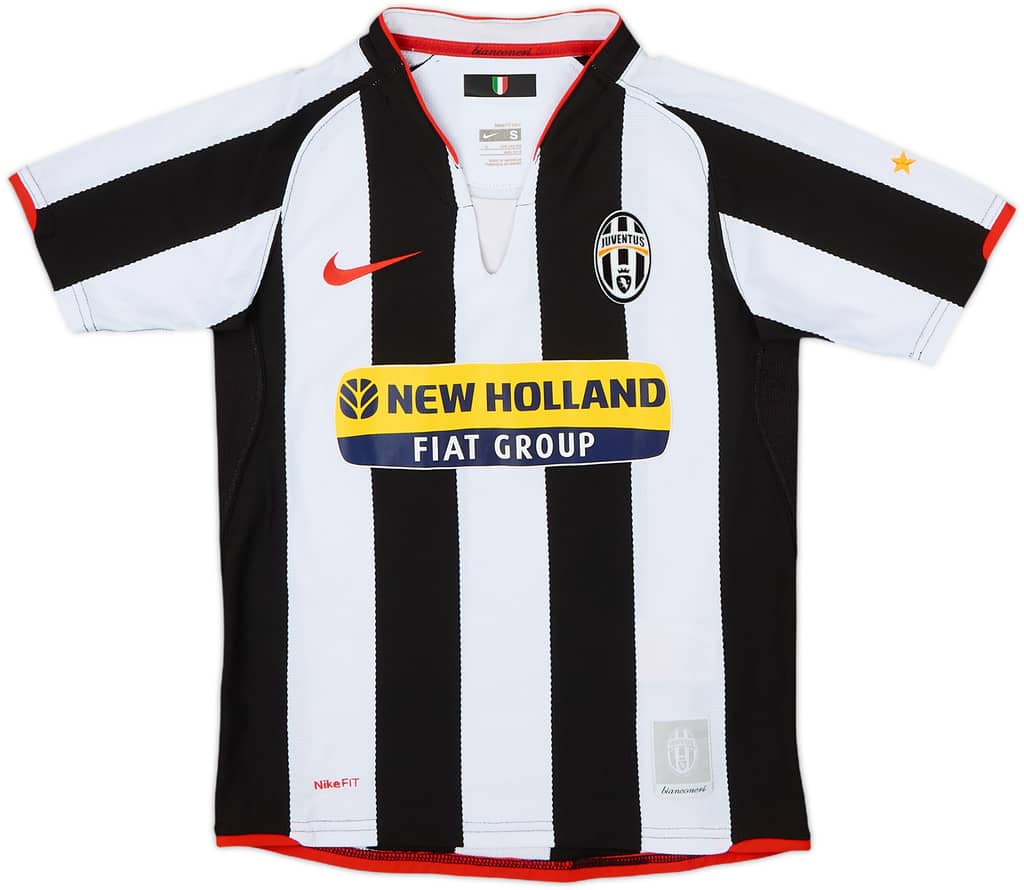 2007-08 Juventus Home Shirt - 9/10 - (S.Boys)