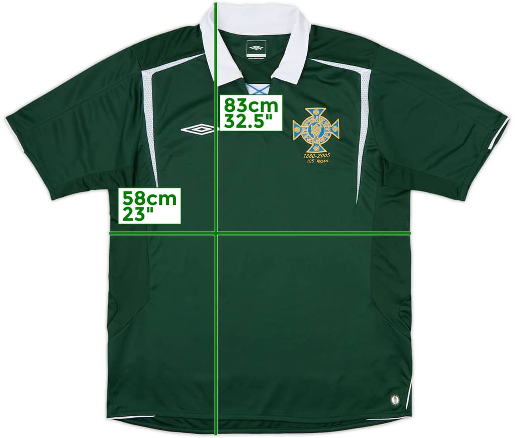 2005 Northern Ireland '125 Years' Shirt - 10/10 - (XL)