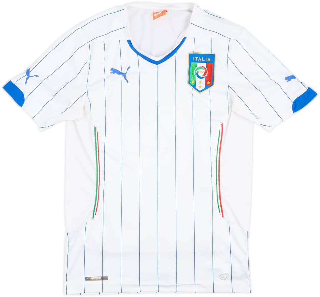2014-15 Italia Camiseta Visitante - 5/10 - (M)