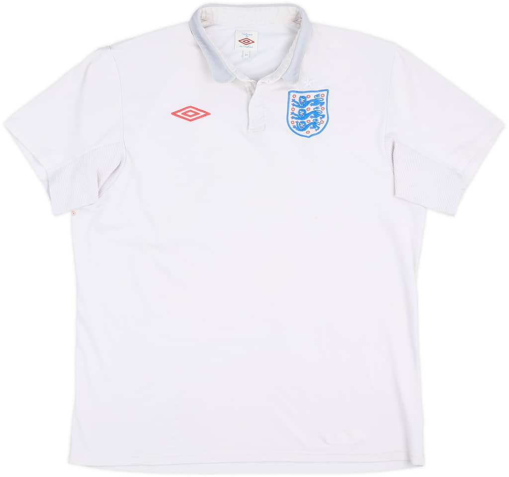 2009-10 England Home Shirt - 5/10 - (L)