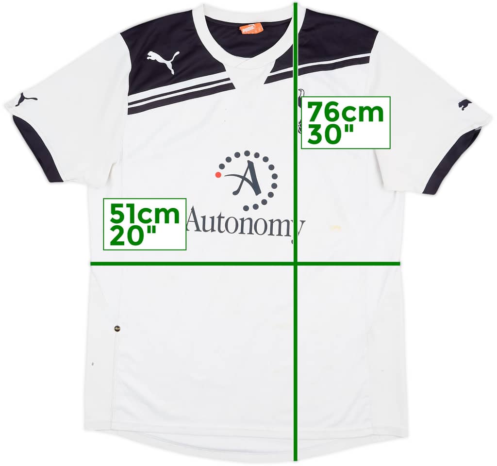 2010-11 Tottenham Home Shirt - 4/10 - (M)