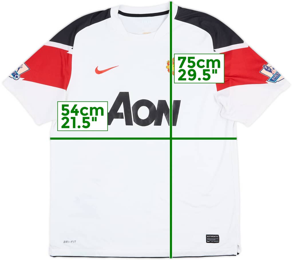 2010-12 Manchester United Away Shirt - 5/10 - (L)