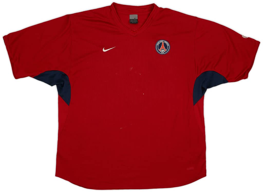 2003-04 Paris Saint-Germain Nike Training Shirt - 8/10 - (XL)