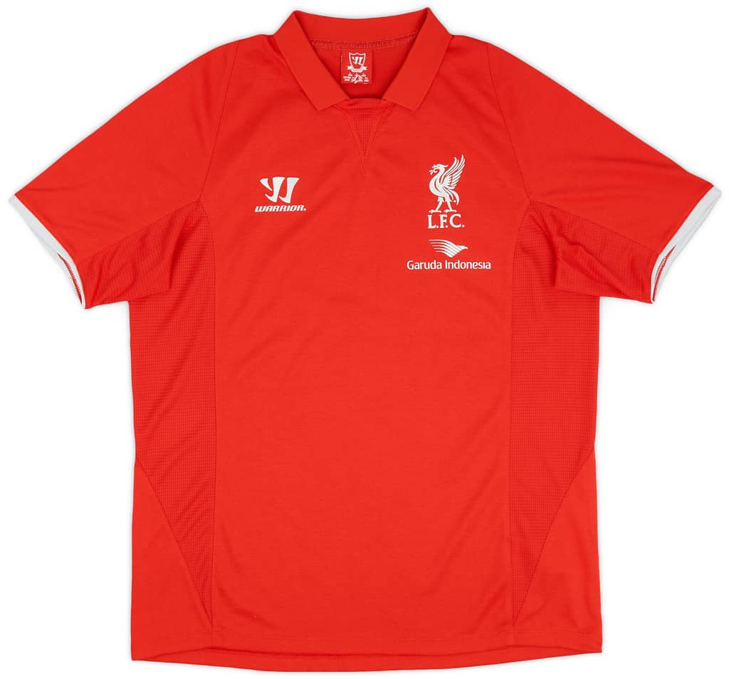 2014-15 Liverpool Warrior Polo Shirt - 8/10 - (L)